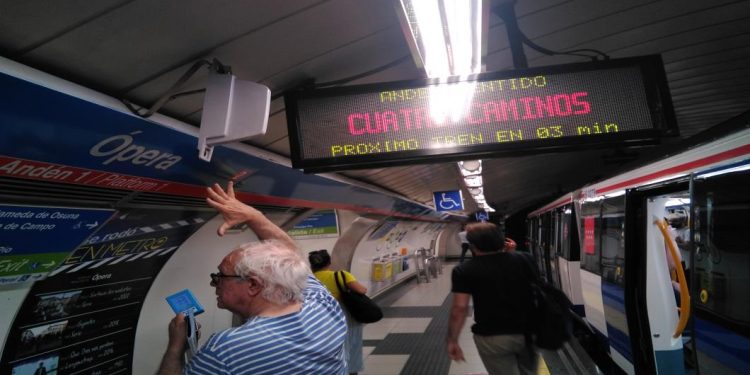Alertan de la importante contaminación electromagnética en las instalaciones de Metro Madrid