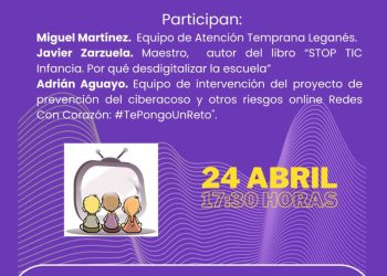 24 de abril en Leganés: El dilema de las pantallas impacto en la infancia y adolescencia uso y recomendaciones