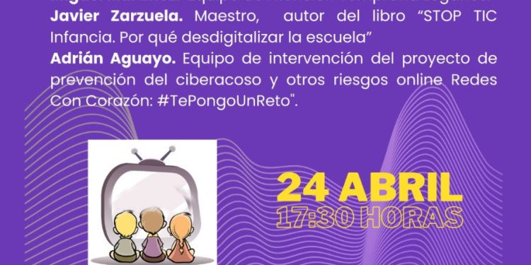 24 de abril en Leganés: El dilema de las pantallas impacto en la infancia y adolescencia uso y recomendaciones